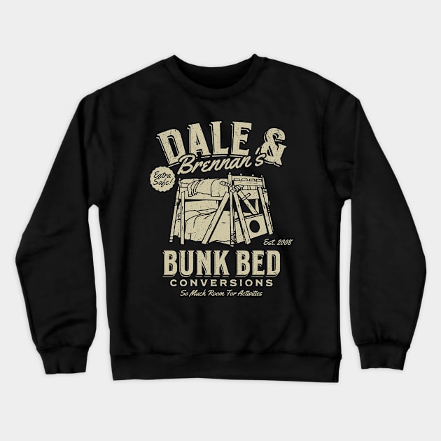 Dale & Brennan's Bunk Beds Crewneck Sweatshirt by Three Meat Curry